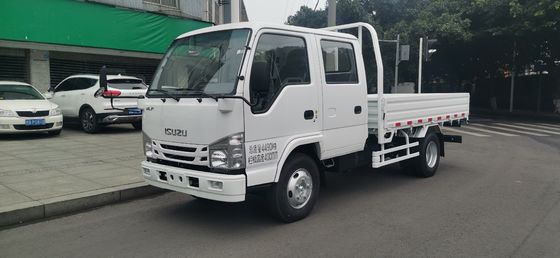 Isuzu camion de marchandises à deux rangées 5 places 2 roues motrices arrière 4 × 2 transmission manuelle diesel