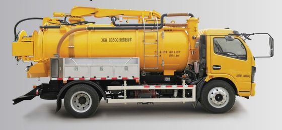 C8500 Camion d'aspiration des eaux usées : L'équipement indispensable pour les professionnels du nettoyage