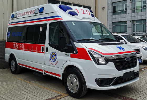 acheter Diesel 4×2 Nouveau Ford Ambulance Ambulance médicale d'urgence Blanc online manufacture