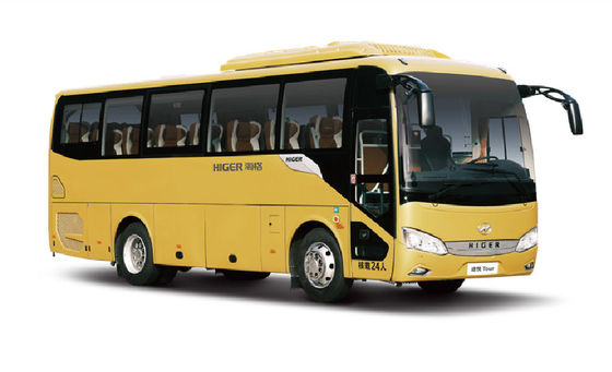 Minibus jaune à 39 places Diesel Highway 24 passagers