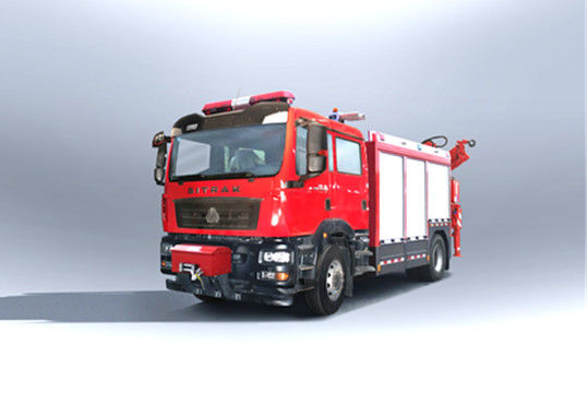 SINOTRUK camion de secours d'urgence à moteur arrière diesel 6 places 4×2 transmission manuelle