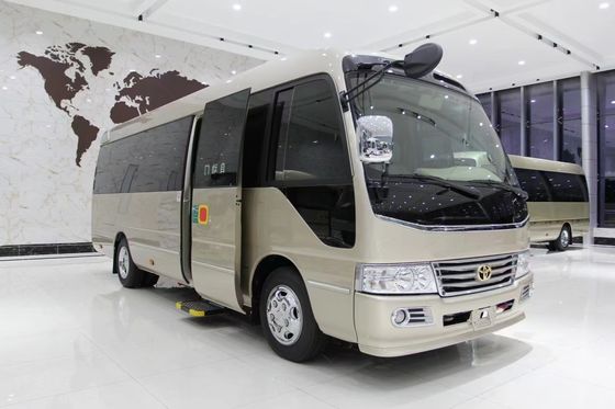 Toyota Coaster 8 sièges Bus touristique Bus d'affaires Reception Bus essence 4×2 conduite arrière Manuel