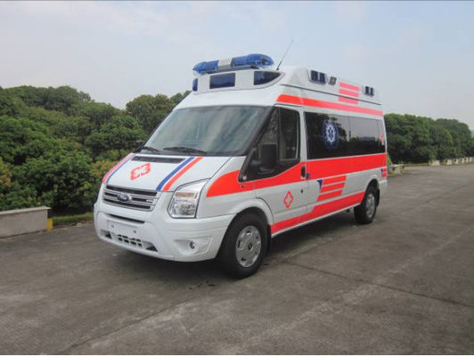 Un bon prix. Ambulance Ford Transit de 9 places 6 places Ambulance Medi Cal avant arrière 4×2 en ligne