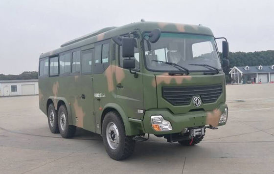Un bon prix. Minibus touristique à quatre roues motrices de Dongfeng 8,2 mètres 24-31 sièges 4×4 Diesel Transmission manuelle en ligne